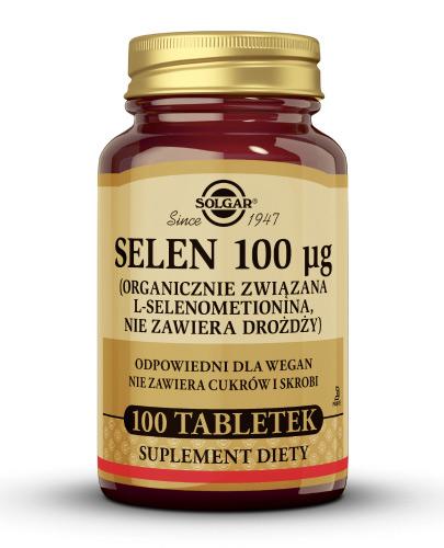 Solgar Selen 100 mcg - 100 tabletek